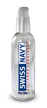 Swiss Navy Silicone Lubricant 4 Ounce 118 ml Silicone Lubricant